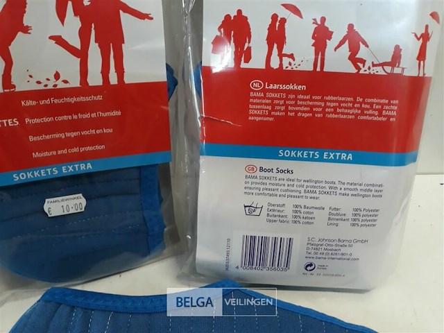 3 x laarzsokken bama 3 assorti - afbeelding 3 van  3