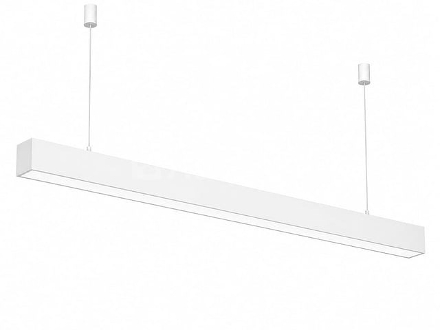 3 x led lineaire hanglamp 40w – 3cct instelbaar - wit – innova3-40 3cct - afbeelding 1 van  5
