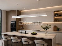 3 x led lineaire hanglamp 40w – 3cct instelbaar - wit – innova3-40 3cct - afbeelding 4 van  5