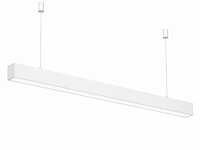3 x led lineaire hanglamp 40w – 3cct instelbaar - wit – innova3-40 3cct - afbeelding 3 van  6
