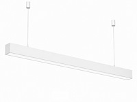 3 x led lineaire hanglamp 40w – 3cct instelbaar - wit – innova3-40 3cct - afbeelding 3 van  6