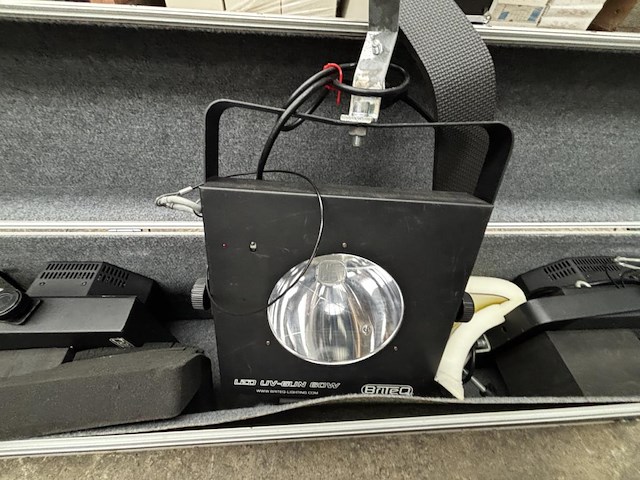 3 x led uv-gun 60w briteq - afbeelding 2 van  4