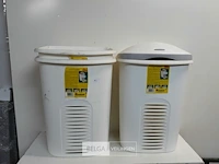 3 x linnenbak 50+10l