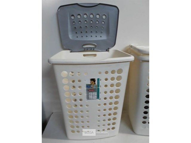 3 x linnenbak curver wit 40 l - afbeelding 3 van  3