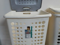 3 x linnenbak curver wit 40 l - afbeelding 3 van  3