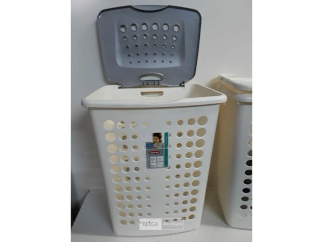 3 x linnenbak curver wit 40 l - afbeelding 3 van  3