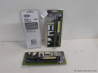 3 x looplamp zaklamp 2 in 1 - afbeelding 1 van  2