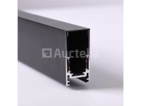 3 x magnetische rail voor opbouw – 20mm – 48v – 2 meter – zwart