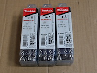 3 x makita b-63404 betonboor (10 x 115mm) - afbeelding 1 van  2
