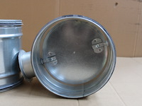 3 x manuele regelklep gesloten klep ø180 - afbeelding 3 van  3