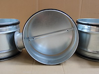 3 x manuele regelklep gesloten klep ø200 - afbeelding 3 van  3