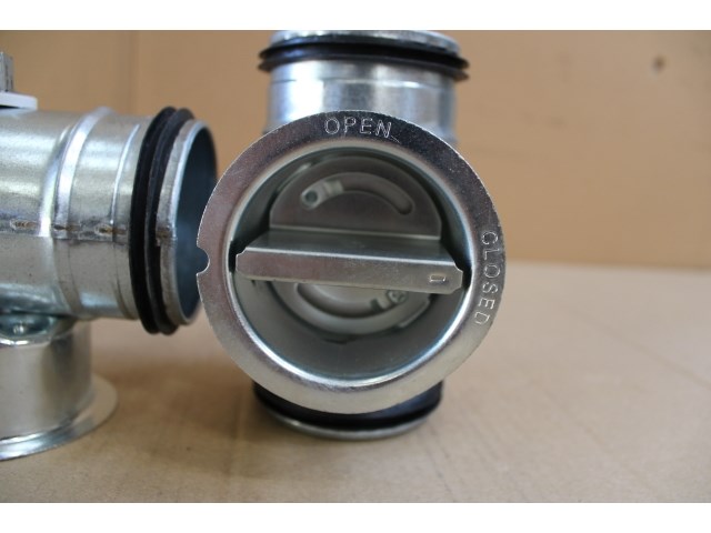 3 x manuele regelklep gesloten klep ø80 - afbeelding 2 van  3