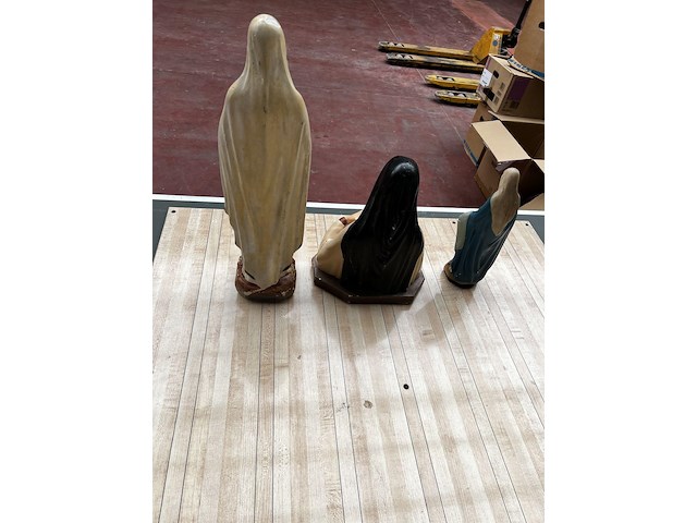 3 x mariabeeld - afbeelding 4 van  4