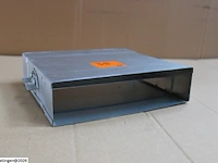 3 x mecano manuele regelklep horizontaal 55x220 - afbeelding 2 van  4