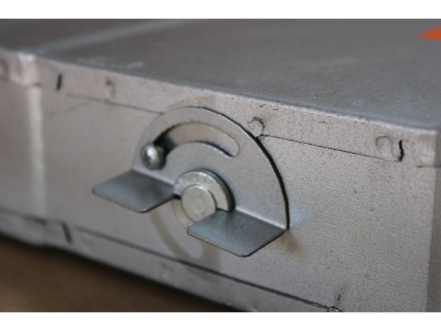 3 x mecano manuele regelklep horizontaal 55x220 - afbeelding 2 van  3