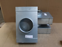 3 x mecano t 90° van rechth. naar rond 80x200 ø125 - afbeelding 1 van  1