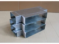 3 x mecano t-stuk 90° horizontaal 55x110/55x220