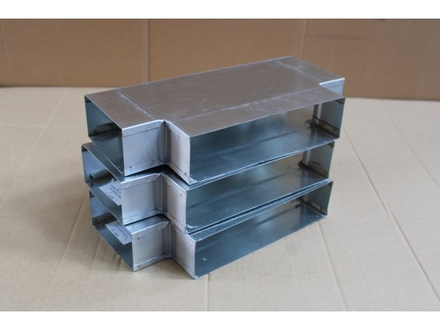 3 x mecano t-stuk 90° horizontaal 55x110/55x220 - afbeelding 1 van  2