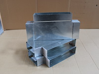 3 x mecano t-stuk 90° horizontaal 55x110/55x220 - afbeelding 2 van  2