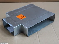 3 x mecano t-stuk 90° horizontaal 55x220/55x110 - afbeelding 2 van  4
