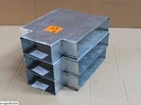 3 x mecano t-stuk 90° horizontaal 55x220/55x110 - afbeelding 4 van  4