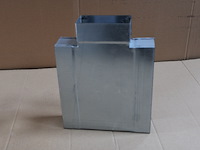 3 x mecano t-stuk 90° horizontaal 55x220/55x110 - afbeelding 2 van  3