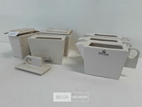 3 x melkkan + 3 x suikerpot royal boch - afbeelding 3 van  3