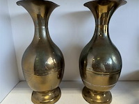 3 x messing vazen - afbeelding 3 van  3