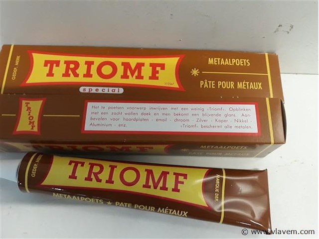 3 x metaalpoets 75 ml triomf - afbeelding 2 van  2