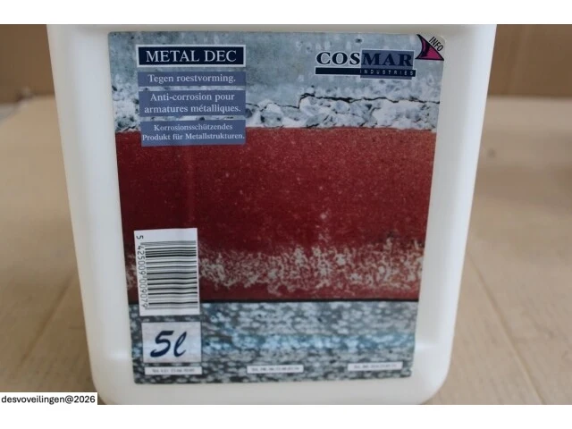 3 x metal dec (5l) - afbeelding 4 van  4