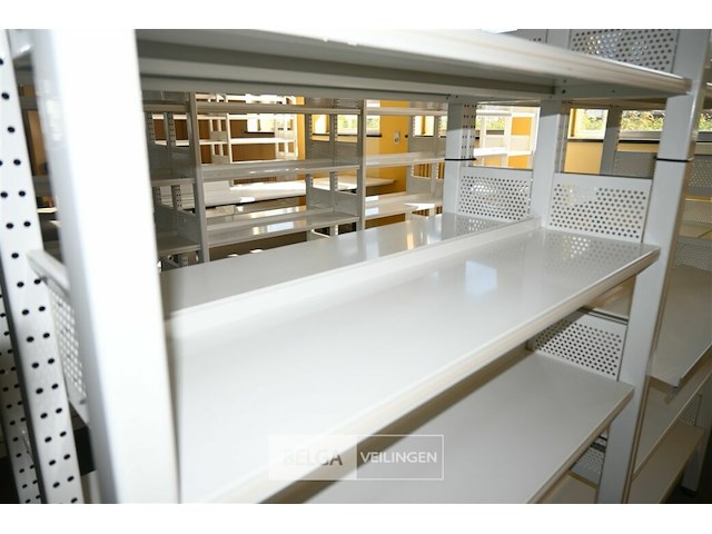 3 x metalen bibliotheekrek - afbeelding 4 van  5