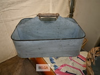 3 x metalen decoratie / bloempot - afbeelding 4 van  4