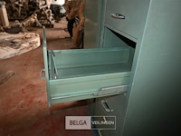 3 x metalen dossierkast met 4 laden - afbeelding 3 van  5