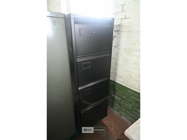 3 x metalen dossierkast met 4 laden - afbeelding 4 van  5