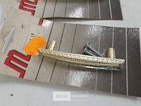 3 x meubelgreep alu vermessingd 60 mm - afbeelding 3 van  3