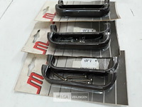 3 x meubelgreep pvc bruin 96 mm 2 stuks - afbeelding 3 van  3