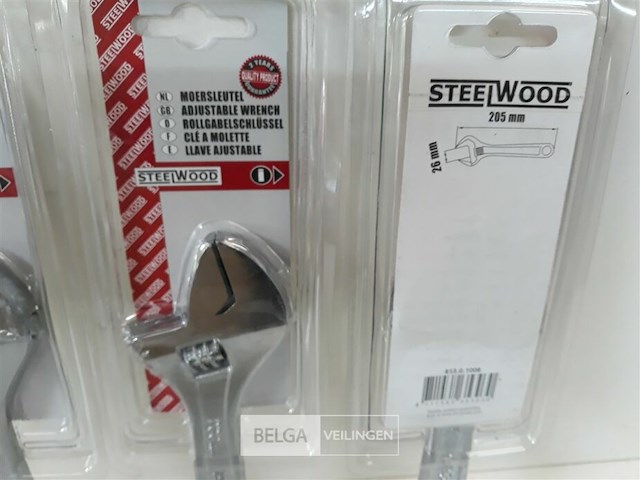 3 x moersleutel 205 mm - afbeelding 3 van  3