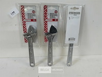 3 x moersleutel 205 mm - afbeelding 2 van  3
