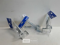 3 x mollenvallen verzinkt - afbeelding 1 van  3