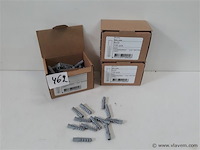 3 x muurplug nylon 6 mm 100 stuks - afbeelding 1 van  2
