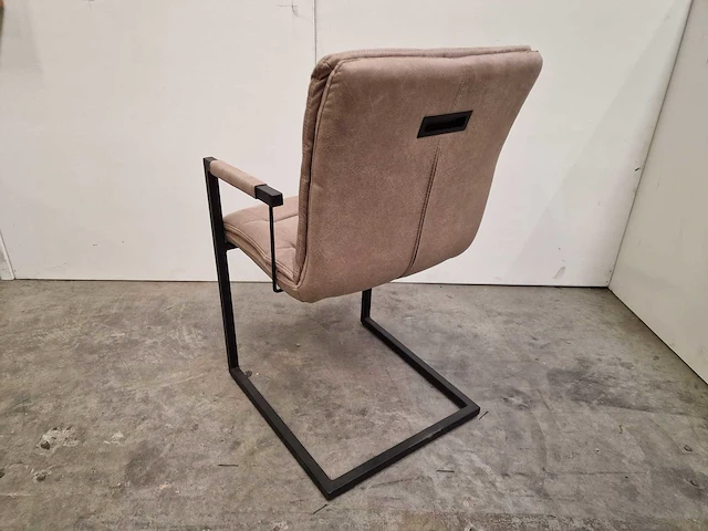 3 x mx sofa interieurstoel wizzy dexter liver - poten zwart - afbeelding 3 van  5
