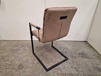 3 x mx sofa interieurstoel wizzy dexter liver - poten zwart - afbeelding 3 van  5