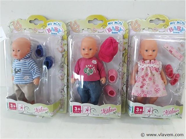 3 x my baby born pop 14 cm - afbeelding 2 van  2