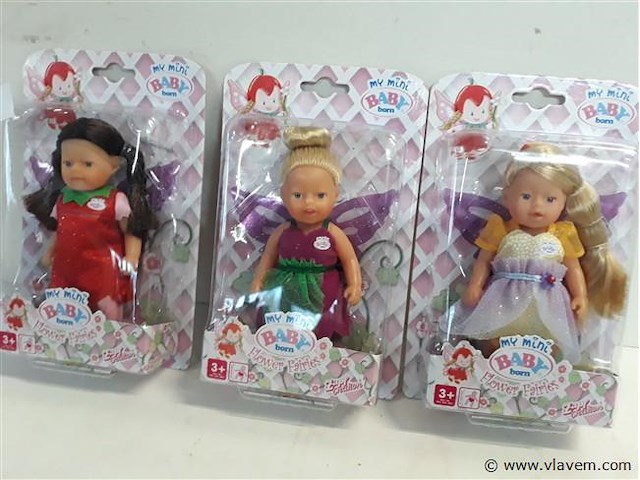 3 x my baby born pop 14 cm - afbeelding 2 van  2