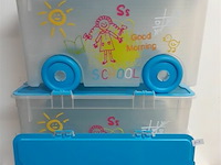 3 x opbergdoos op wielen 60x35x35 cm - afbeelding 2 van  3