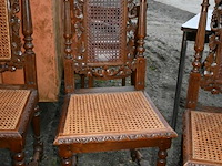 3 x oude houten stoel - afbeelding 6 van  6