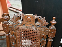 3 x oude houten stoel - afbeelding 1 van  6