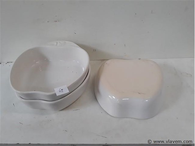 3 x ovenschotel +/- 27 cm - afbeelding 2 van  2