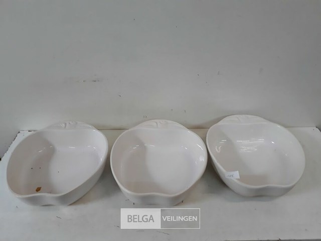 3 x ovenschotel +/- 27 cm - afbeelding 1 van  3