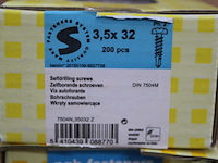 3 x pgbfast zelfb. schroef din 7504m-h ø3,50x32 zn/200 - afbeelding 2 van  3
